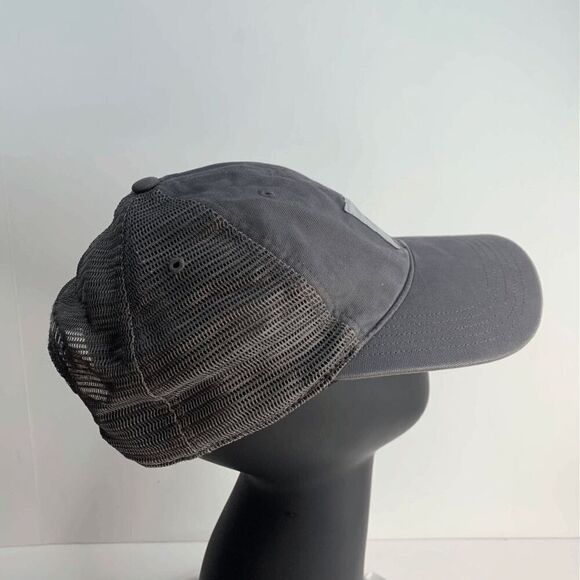 Carhartt Hat Logo Patch Cap Canvas Mesh Snapback Gray Adjustable Trucker‎ - Picture 2 of 6